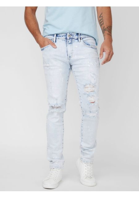 Jean skinny llano celeste | JEANS Y PANTALONES | JEANS Y PANTALONES | MODA  HOMBRE | HOMBRES | Moda RM Tienda Online