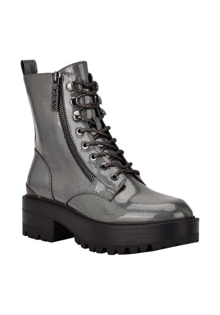 BOTINES GUESS Footwear gwFEARNE BLK04 PLATEADO - Guess Peru